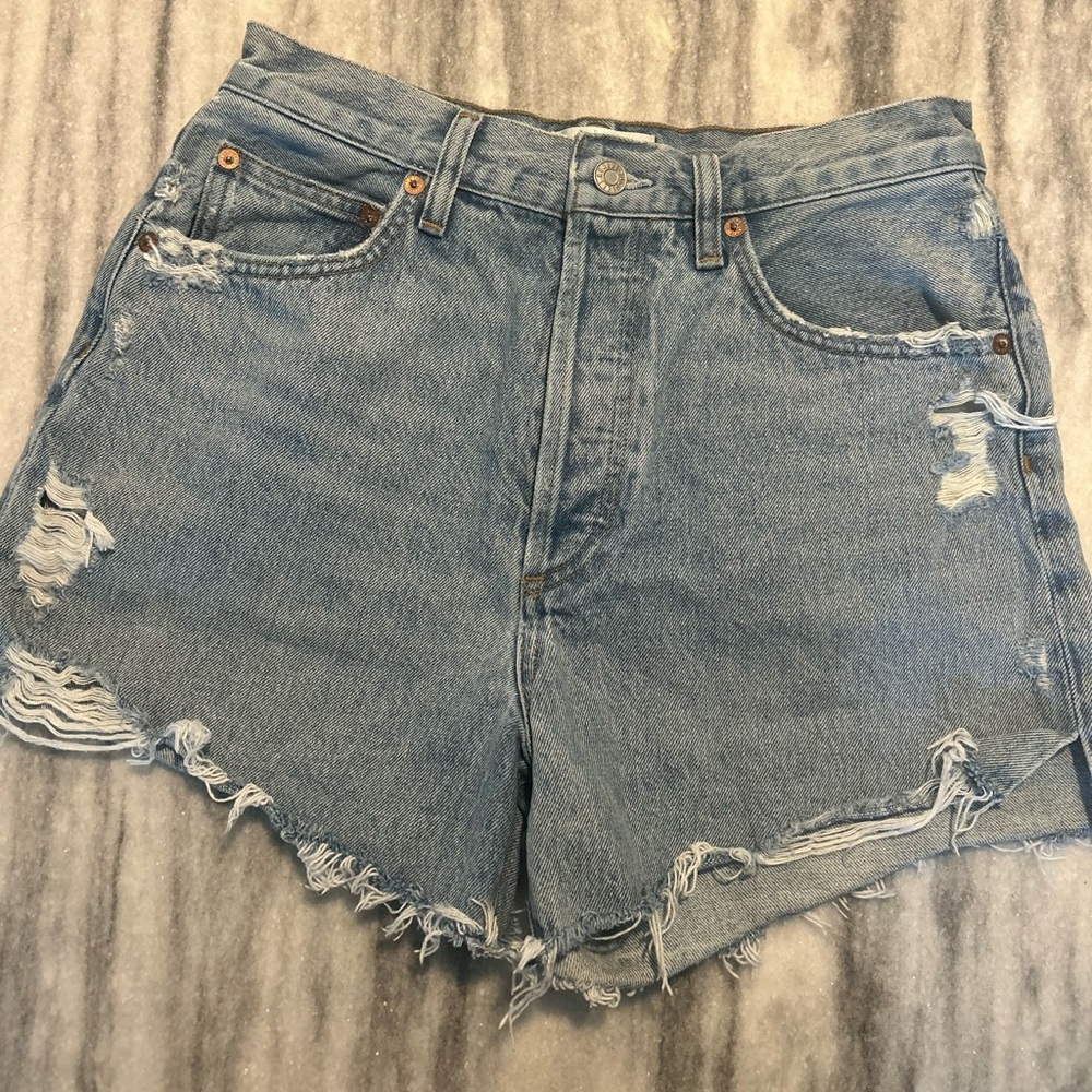 Agolde denim shorts